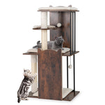 112 CM Tall Modern Cat Tree for Indoor Cats