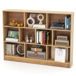GYMAX 140 x 24 x 104cm 3-Tier Children Bookshelf with 2 Anti-Tipping Kits