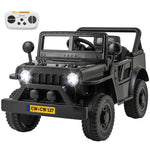 GYMAX Kids Ride on Car, 12V Battery Powered Toy Car with Remote Control