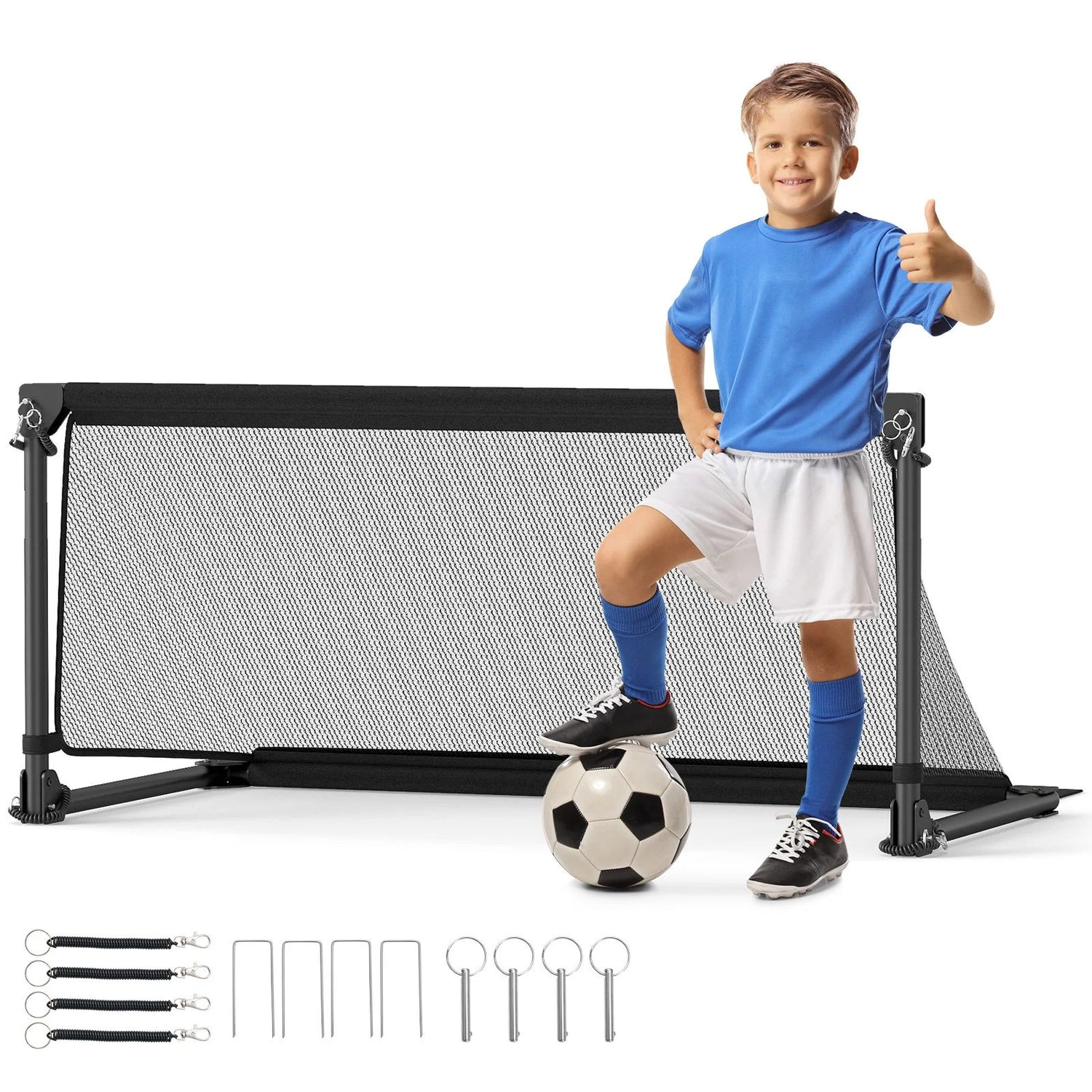 Foldable Pop-up Soccer Goal with Net