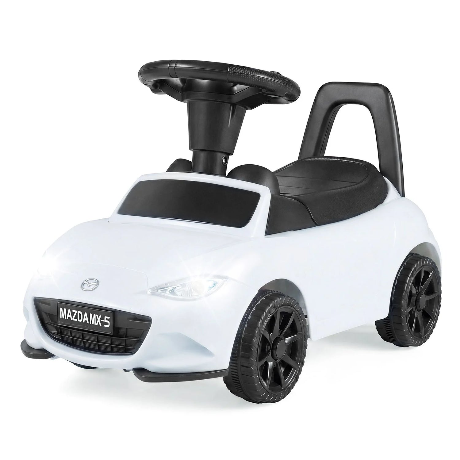 Kids Ride on Car, Toddler Foot to Floor Sliding Car with Headlights, Under-Seat Storage