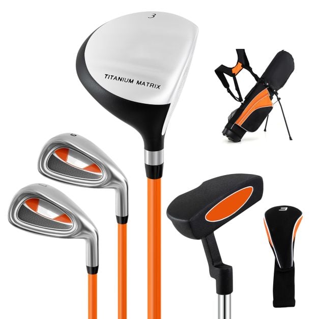 Kids Complete Golf Clubs Set for Boys and Girls Aged 8-10/11-13 Years