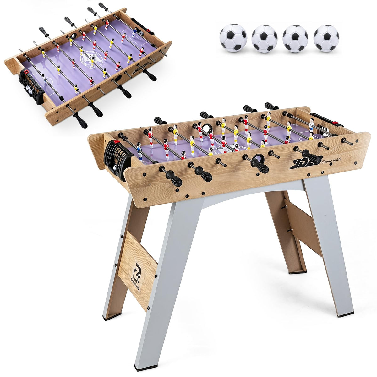Wooden Sports Table for Boys Girls Adults Family Gathering Party