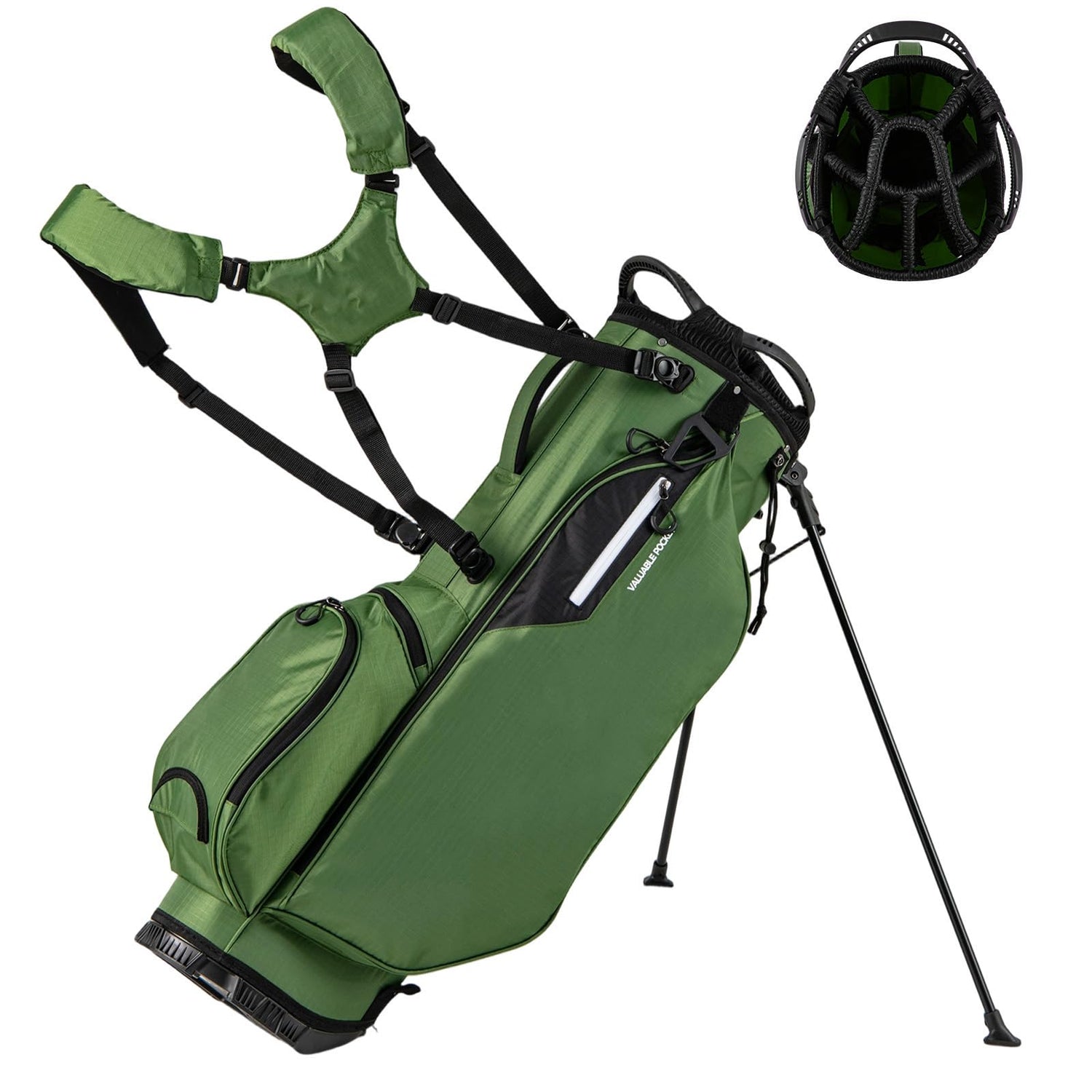 Lightweight Golf Stand Bag with 8 Way Top Dividers