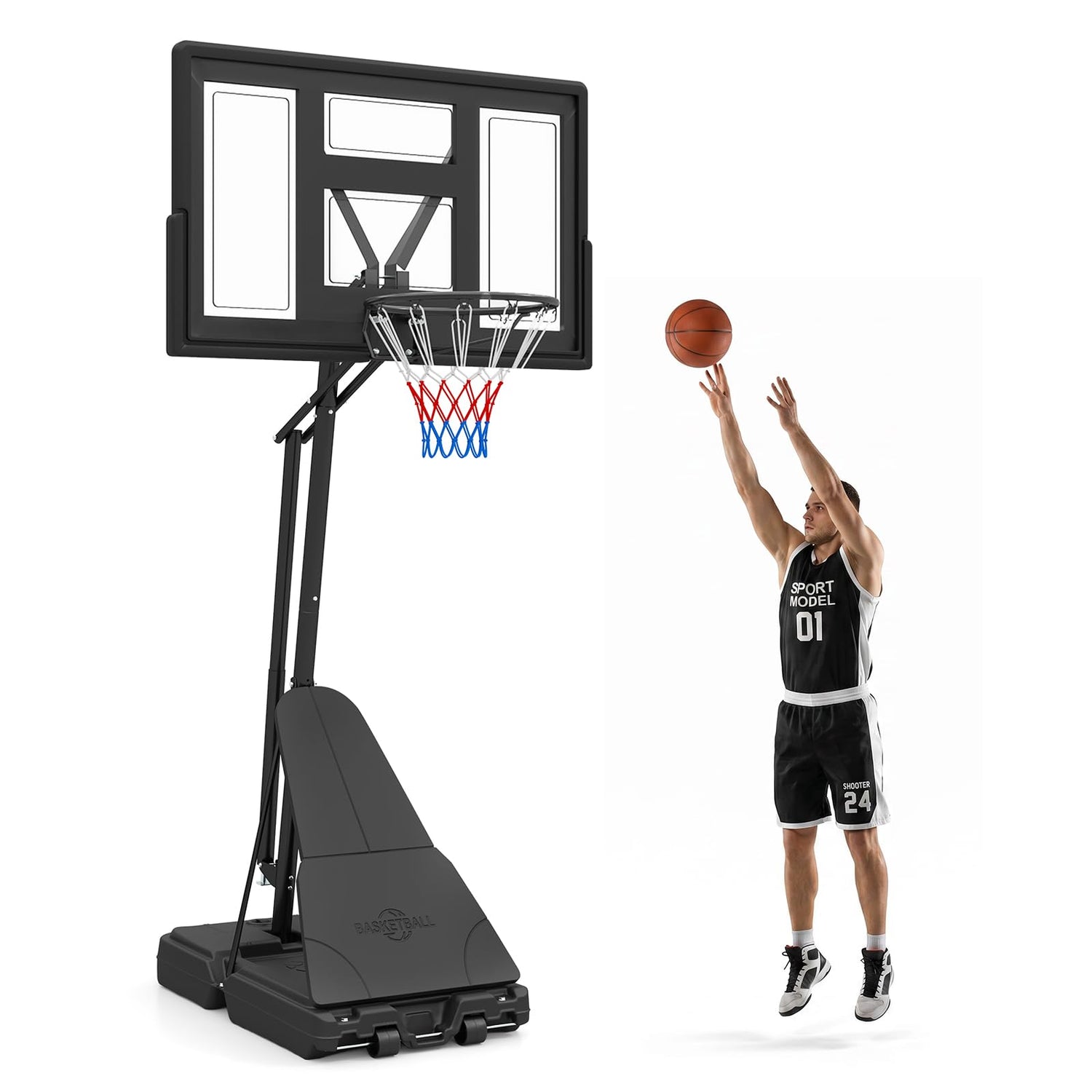 Basketball Hoop, 10FT Basketball Goal System