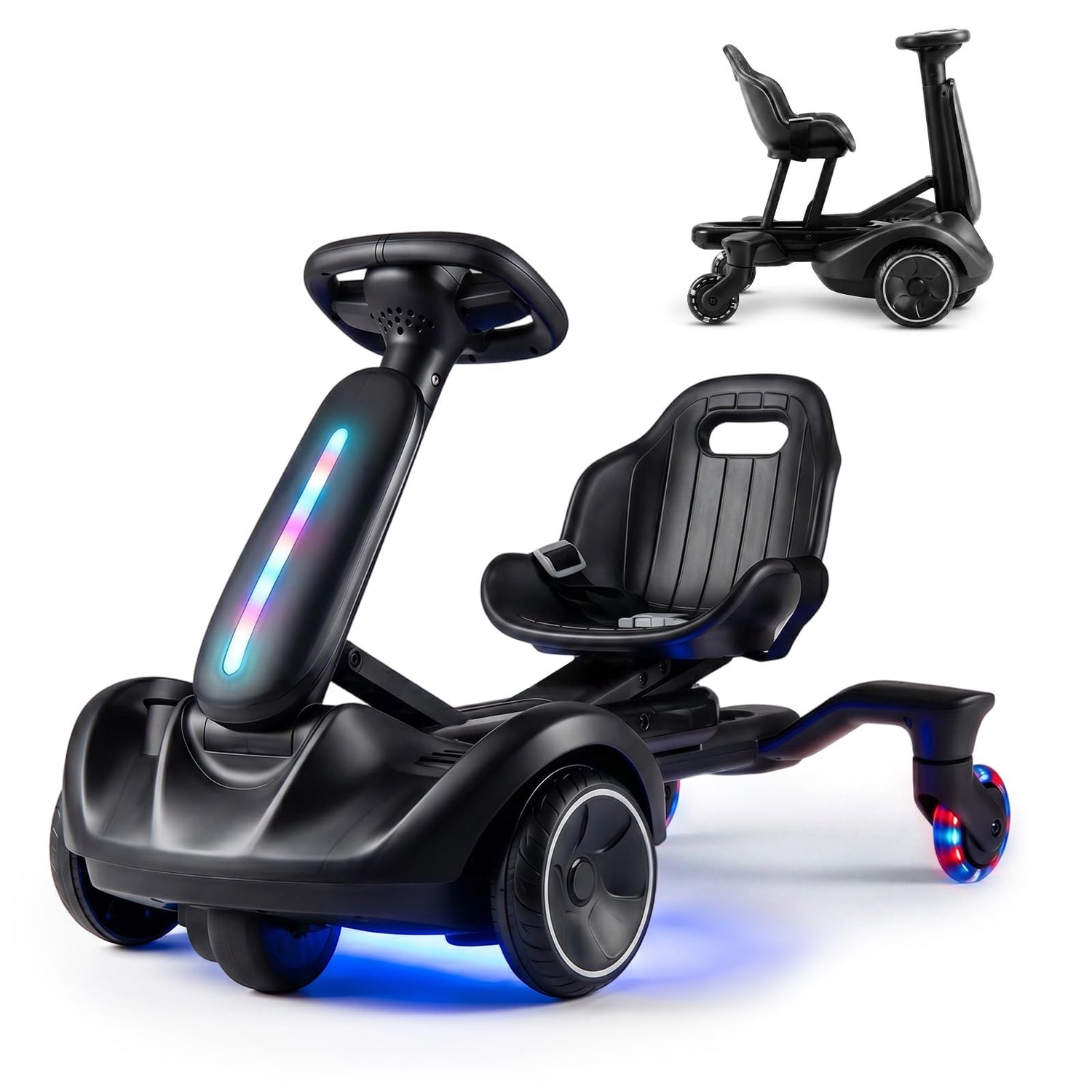 Electric Ride on Drift Car, 6V Battery Powered Racing Kart