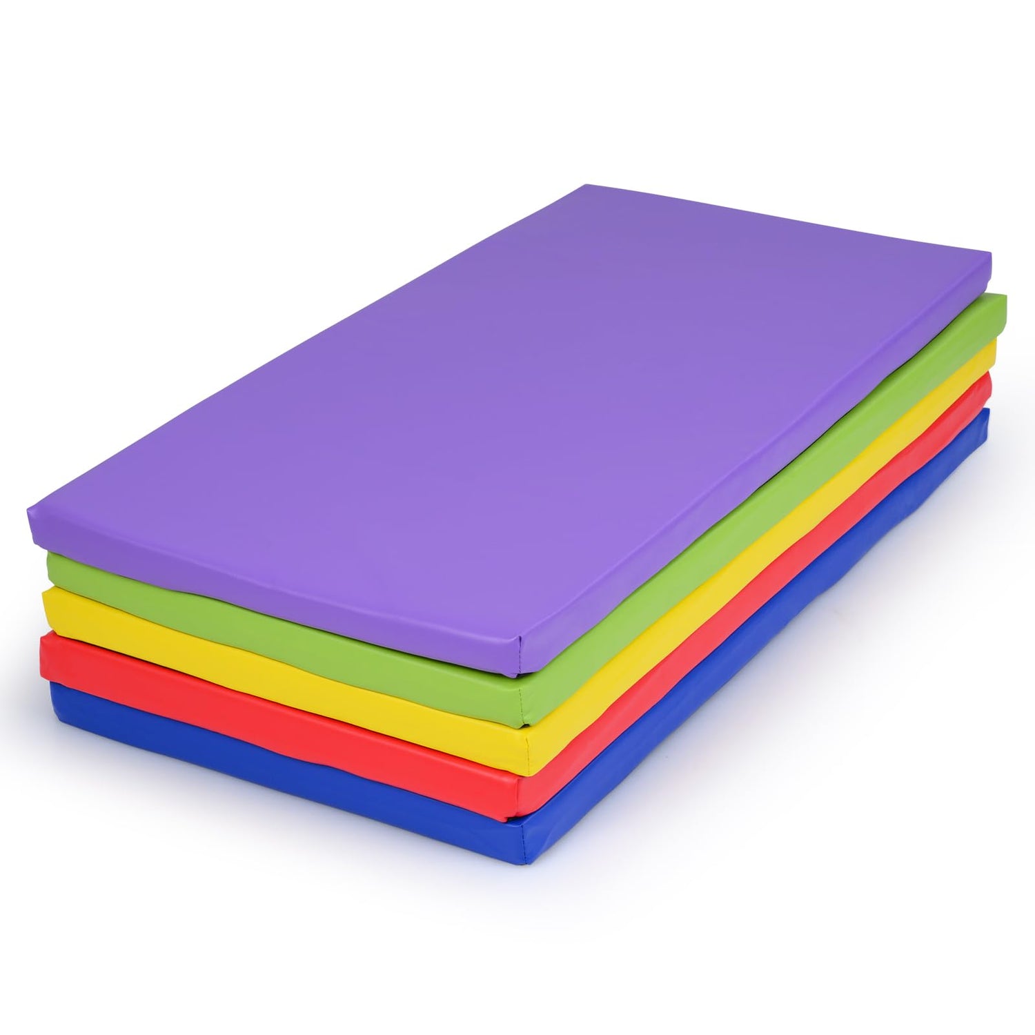 5 Pcs Kids Rest Mat, Portable Toddler Sleeping Pads with PU Covers