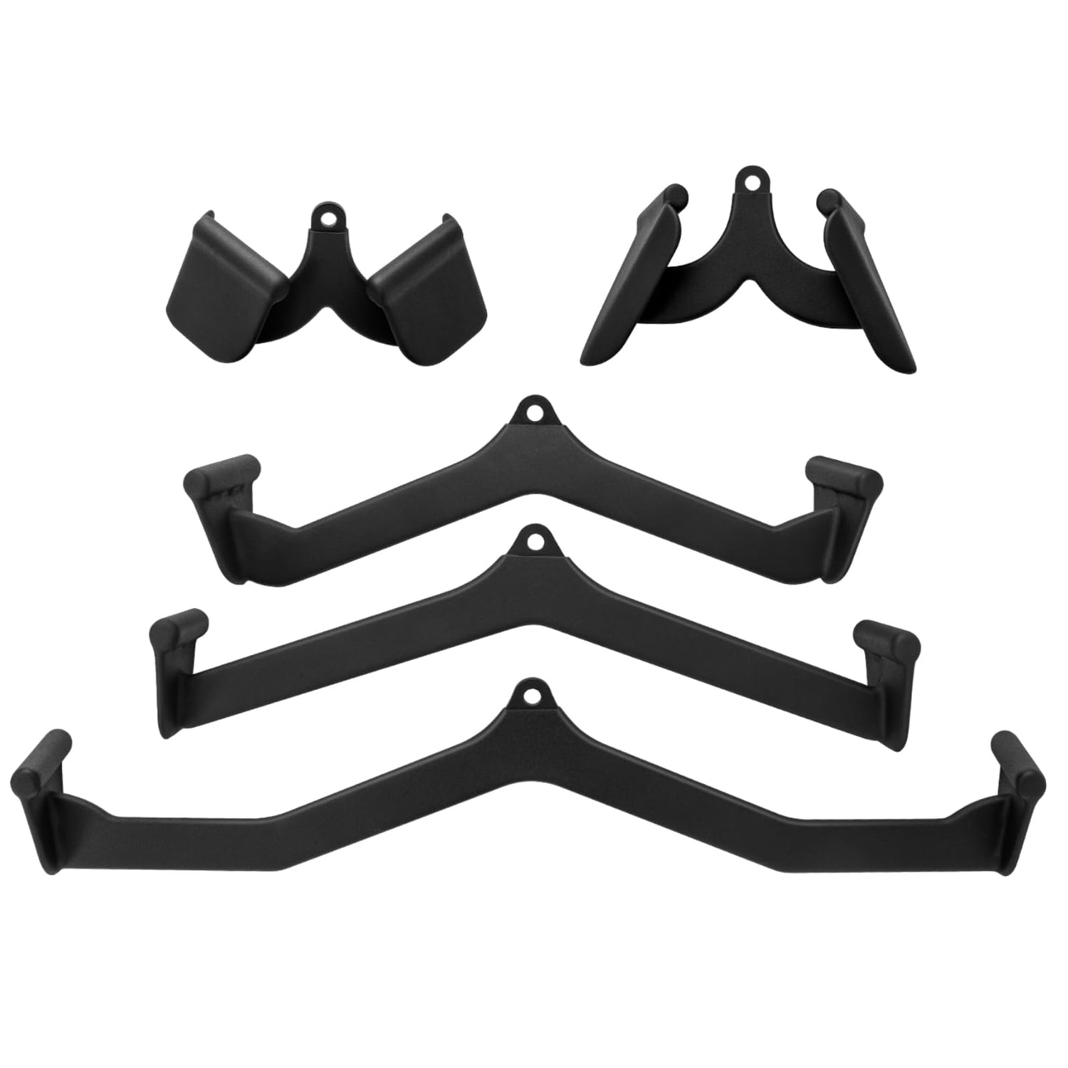 GYMAX 5PCS LAT Pulldown Attachment Set