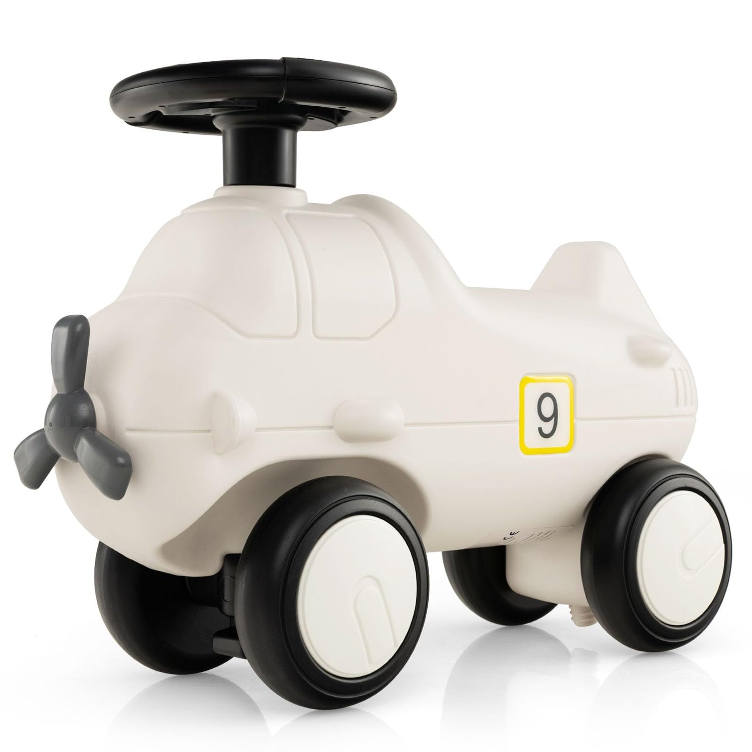GYMAX Toddler Ride On Car, Kids Plane Sit On Toy Cars