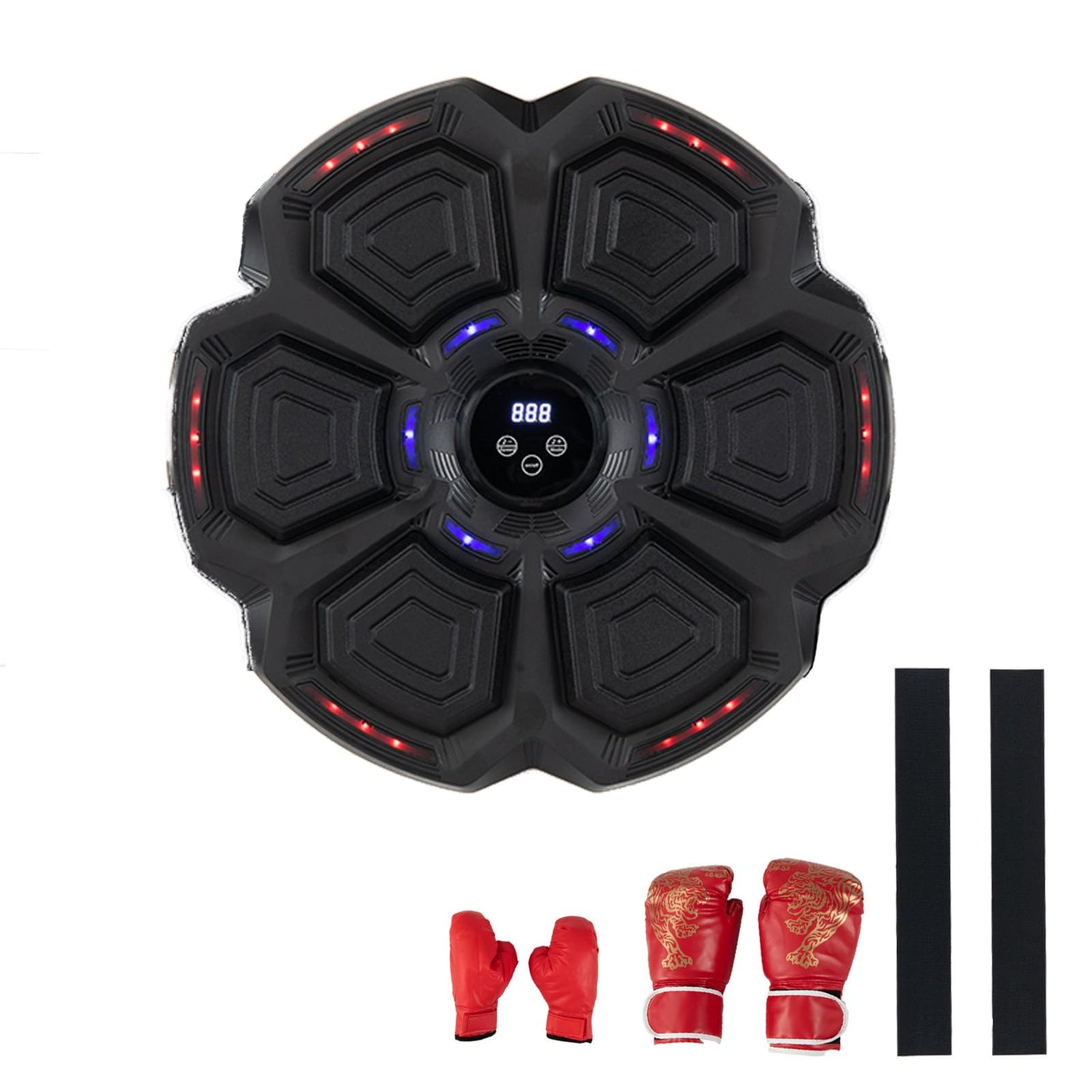 Music Boxing Machine, Wall Mounted Electronic Boxing Target