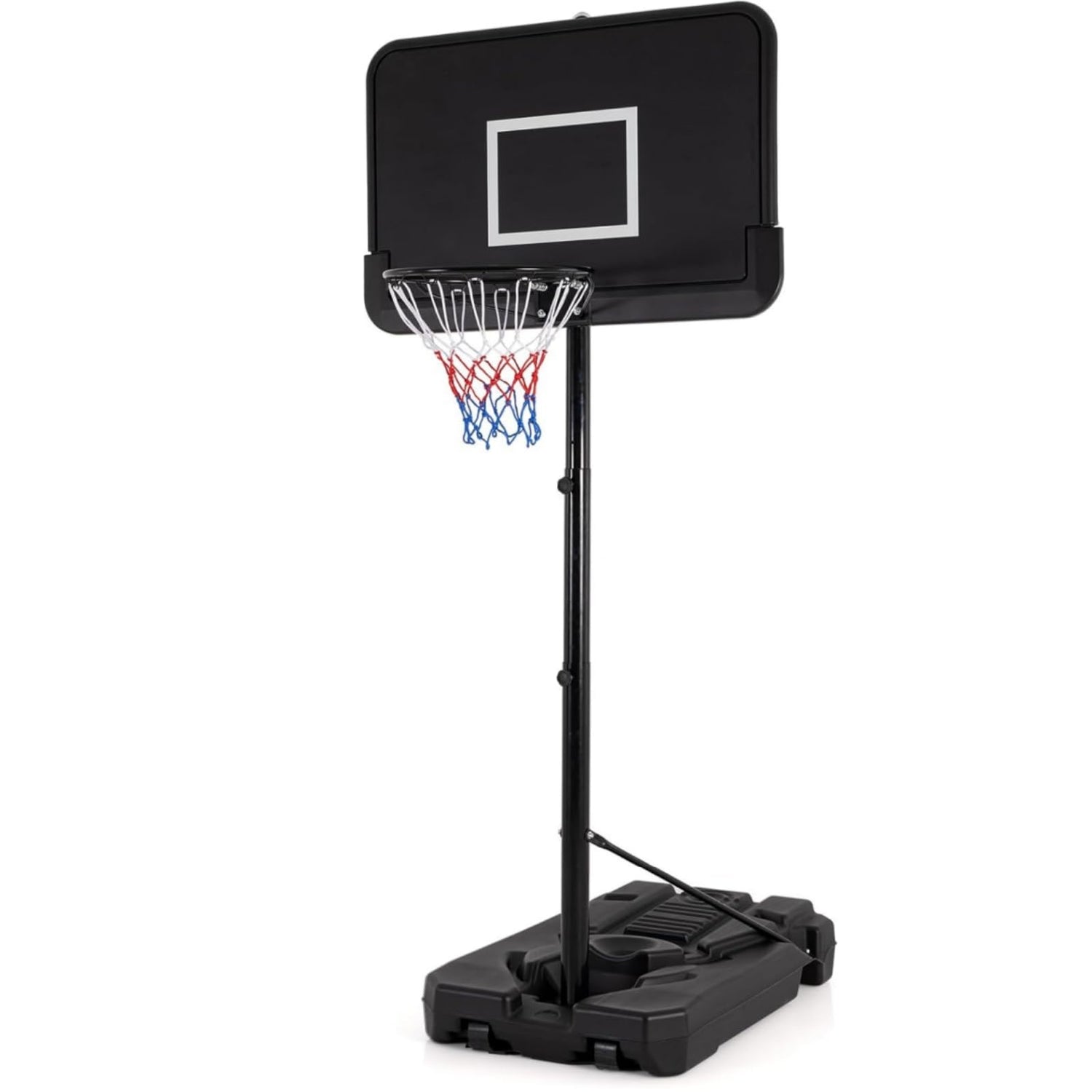 GYMAX 6.5FT-10FT Height Adjustable Portable Basketball Hoop