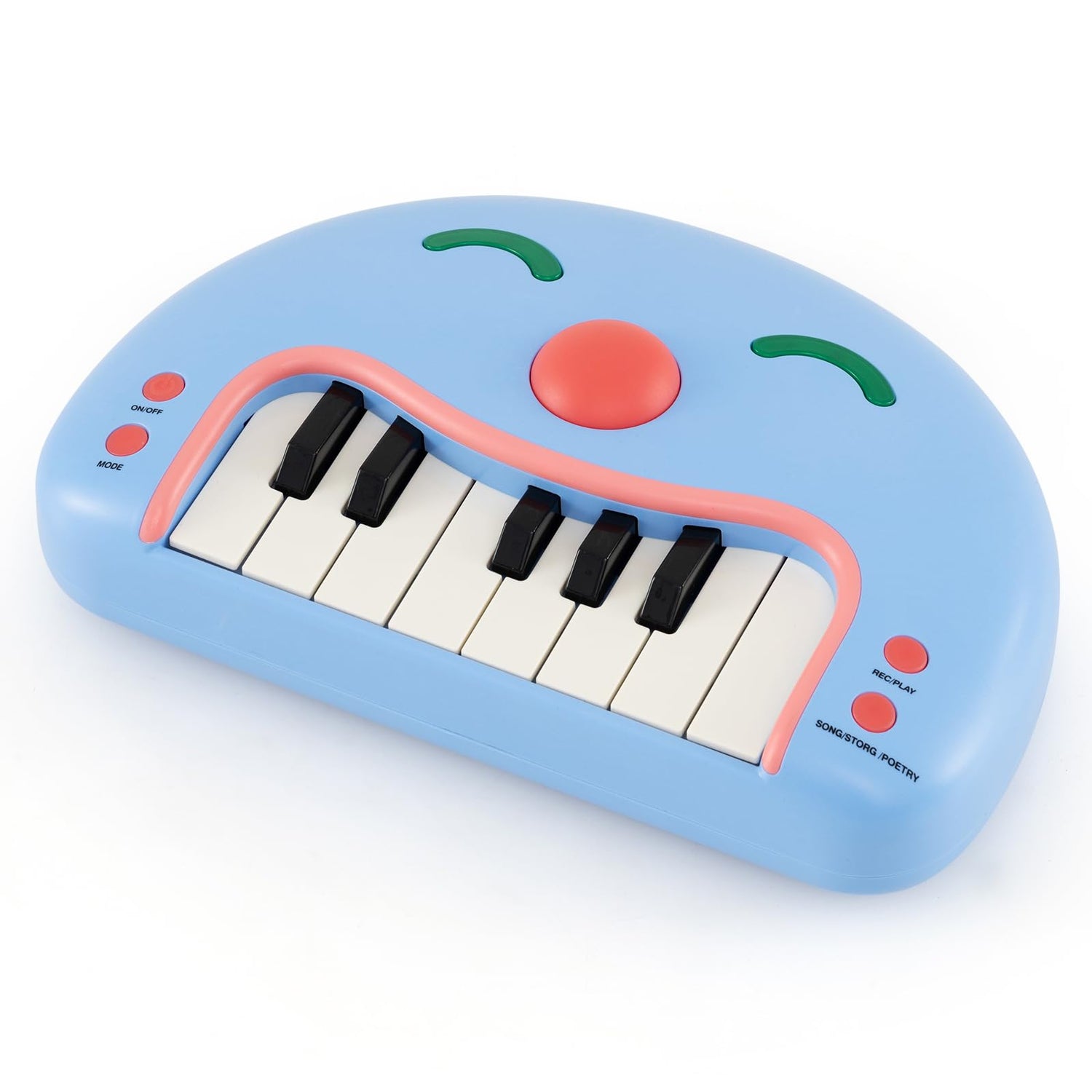 13-Key Toy Digital Piano with Record Function