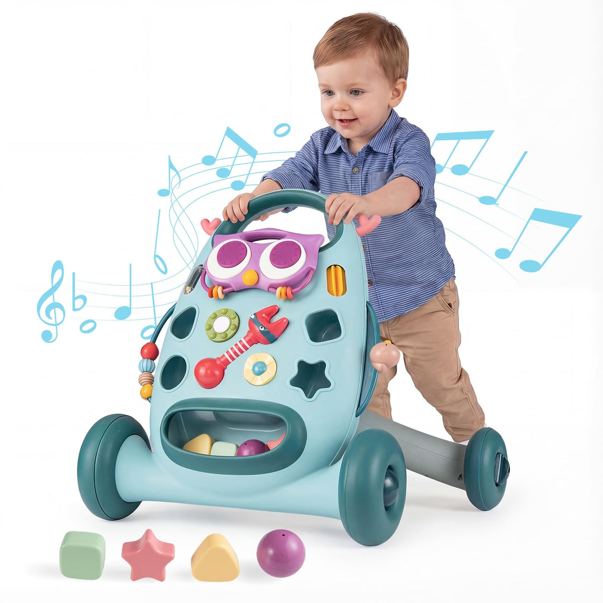 2 in 1 Montessori Baby Walker