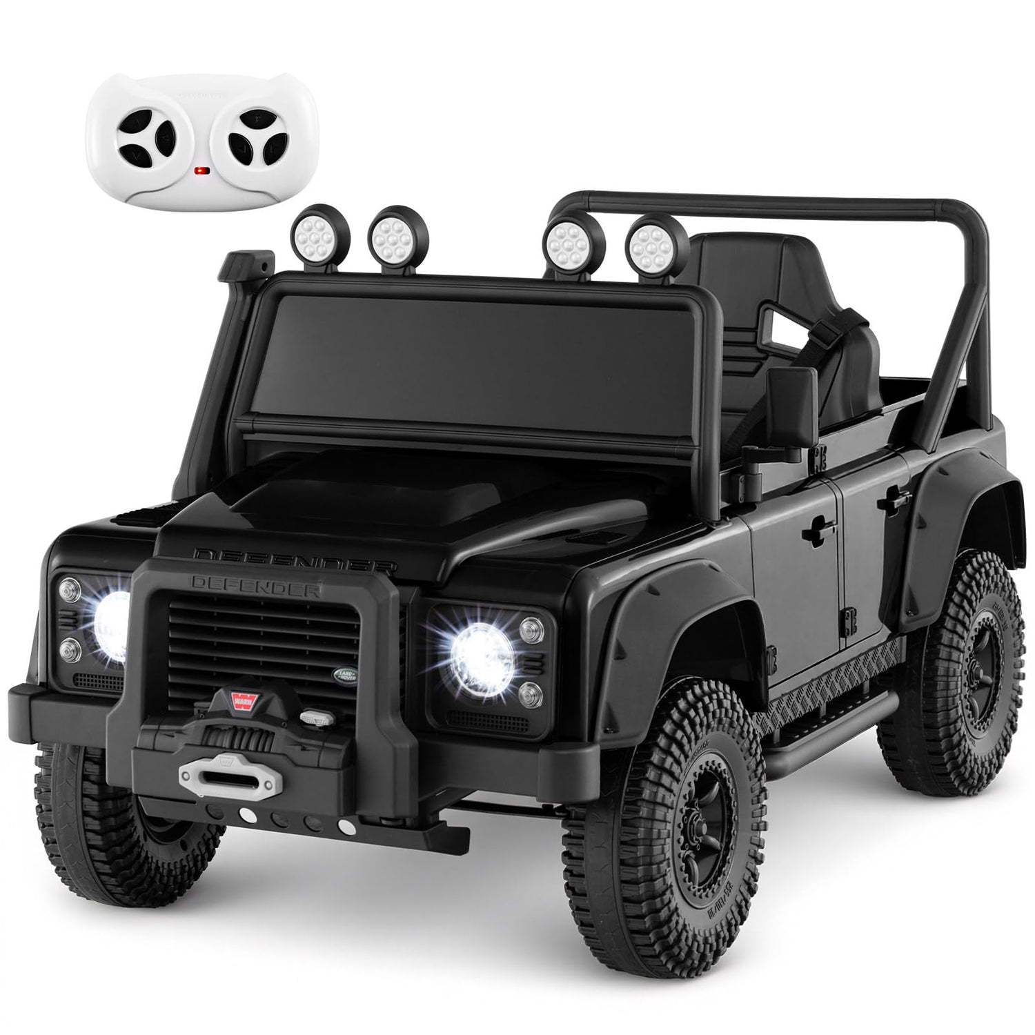 12V Kids Ride on Car  Land Rover Licensed Electric Cars with Remote Control