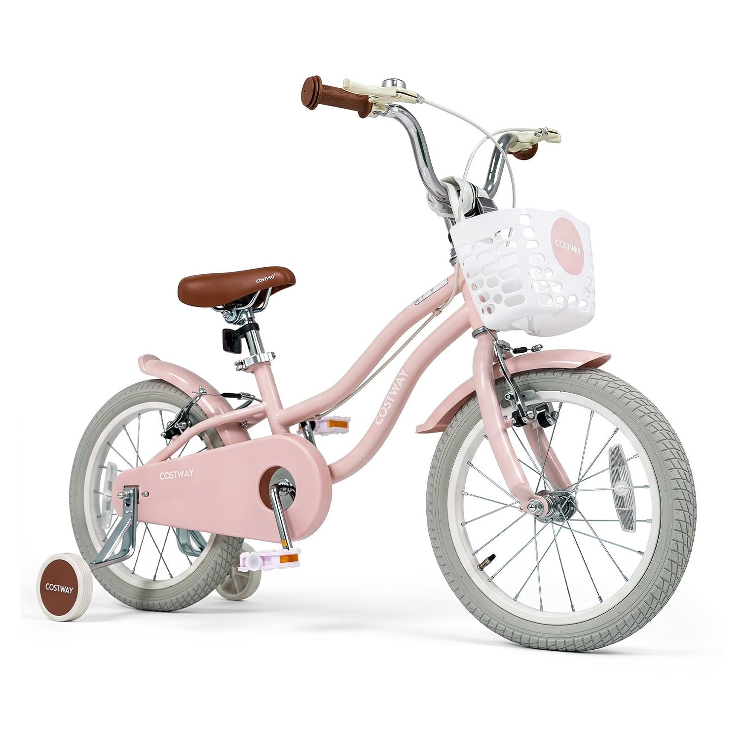 Kids Bike, Children's Training Bicycle | Toddler Bike with Height Adjustable Handlebar & Seat
