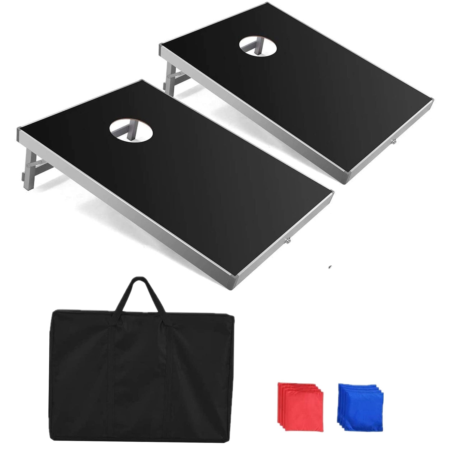 GYMAX Bean Bag Toss with 8 Bean Bags and Carrying Bag