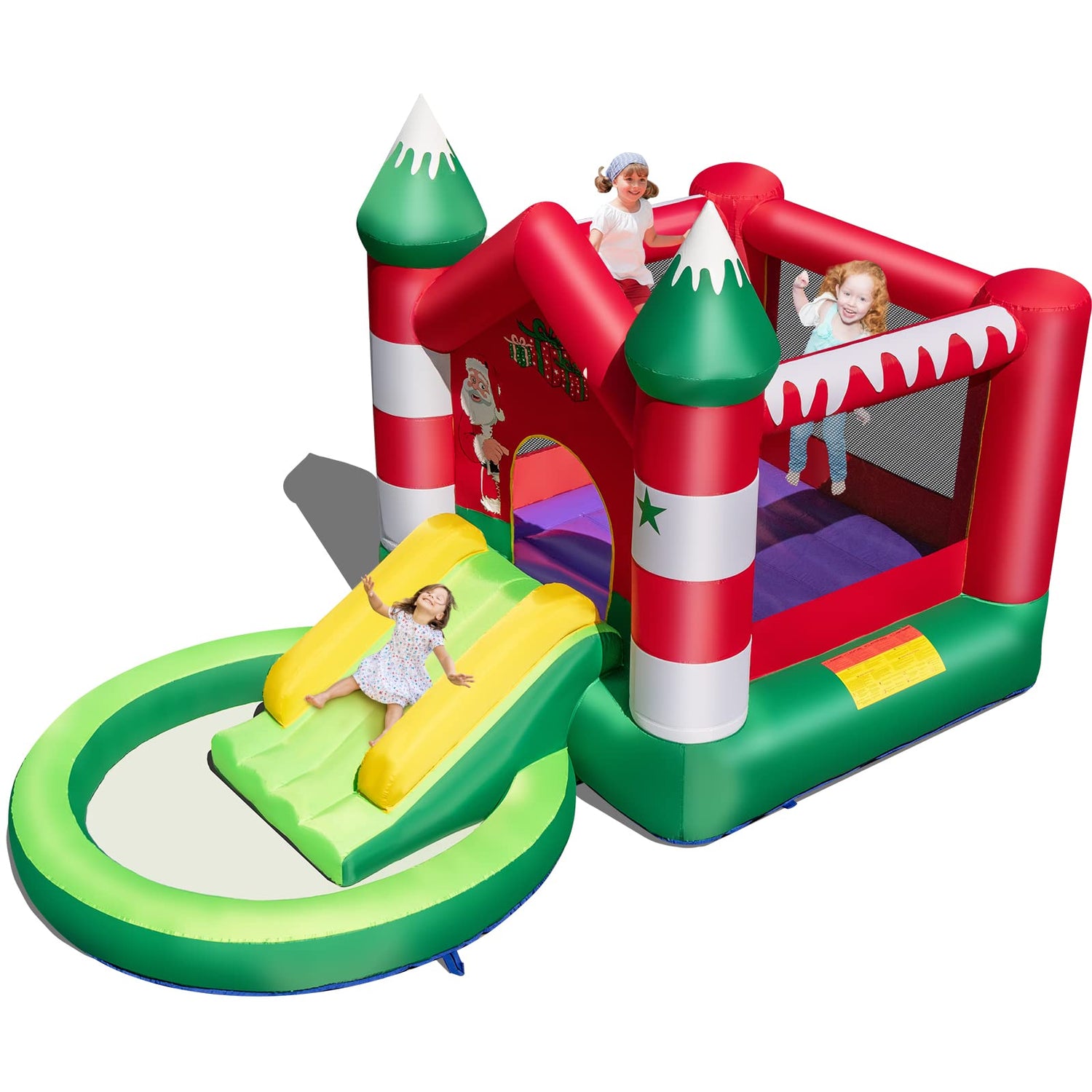 GYMAX Kids Bouncy Castle