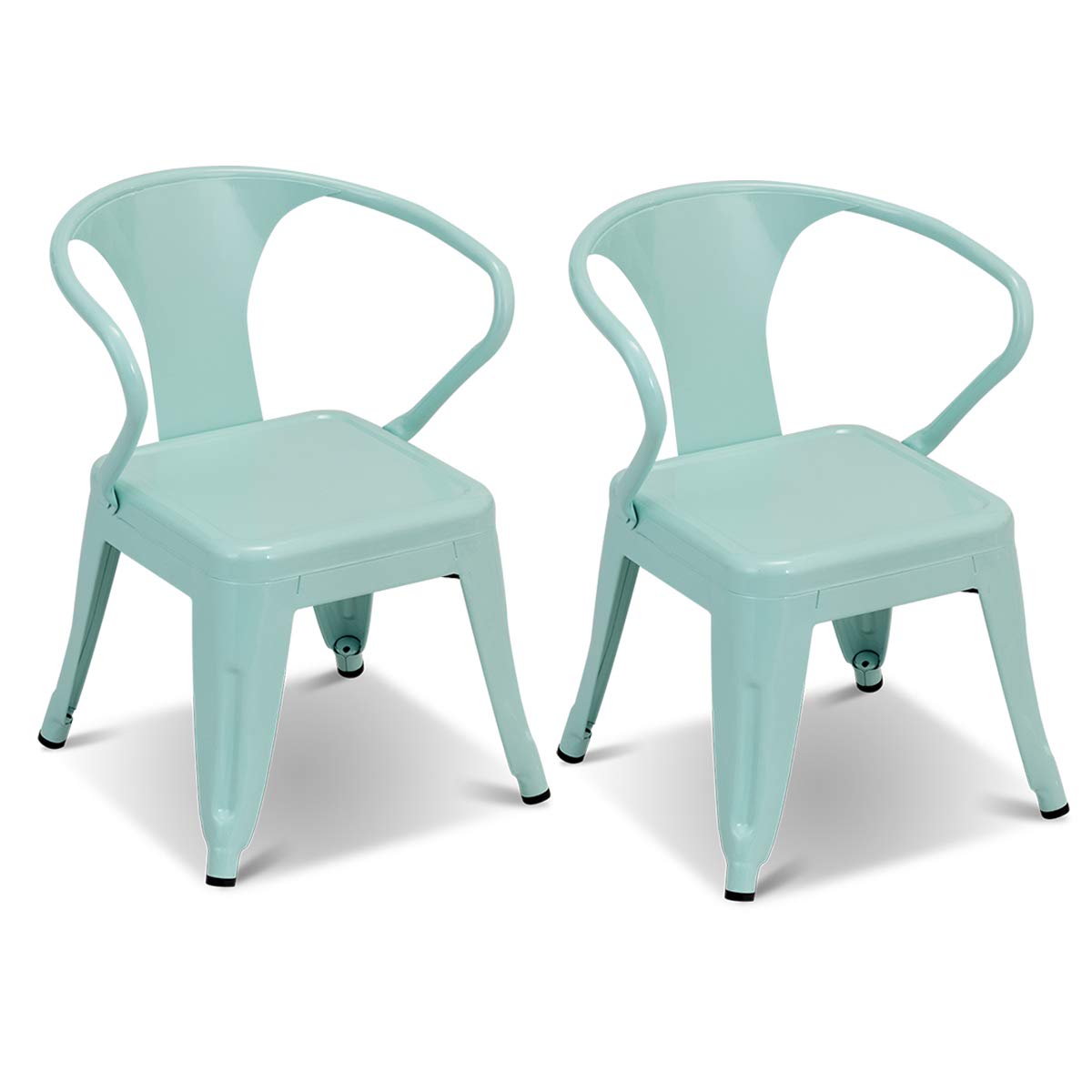 GYMAX Kids Table and Chairs Set