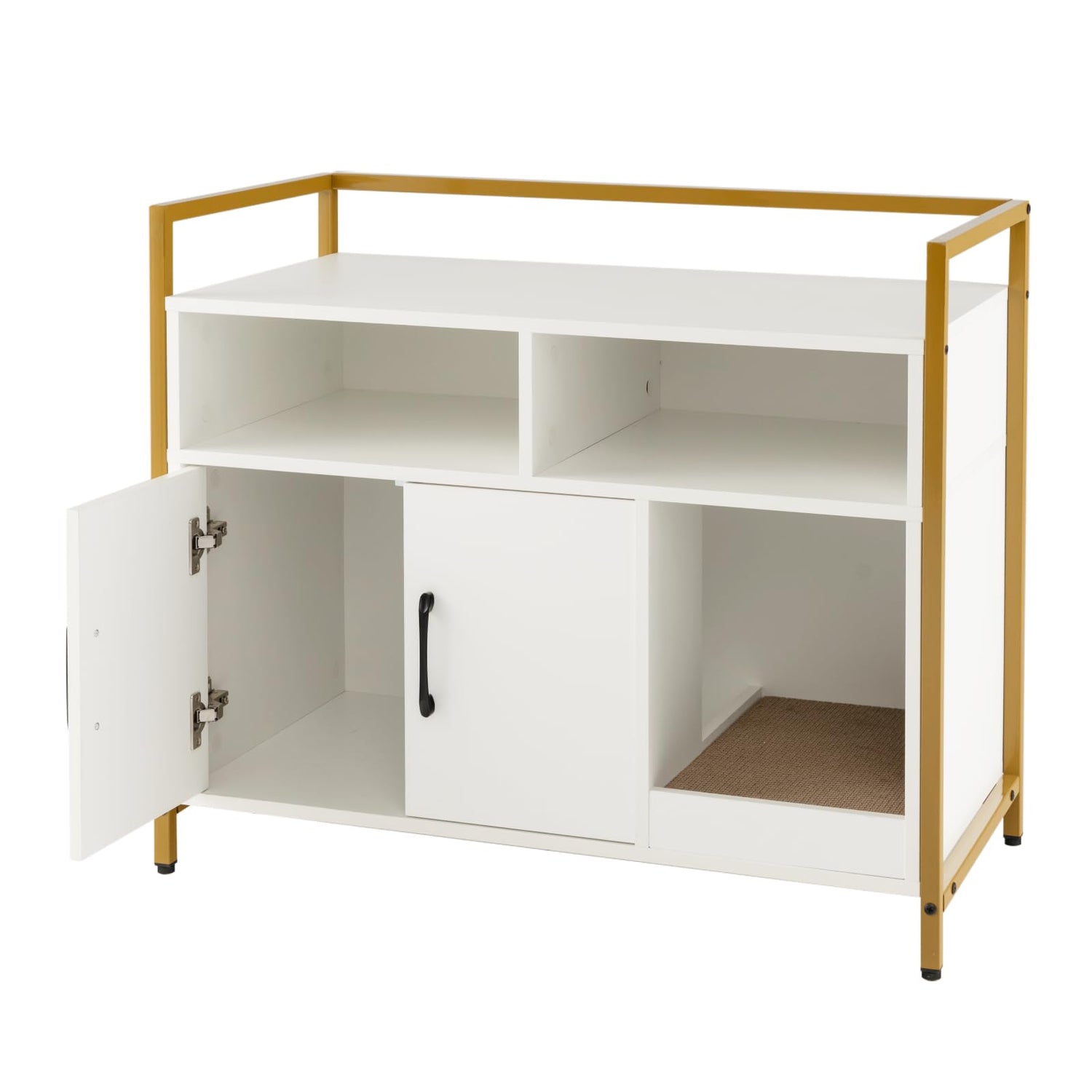 GYMAX Hidden Cat Litter Box Enclosure