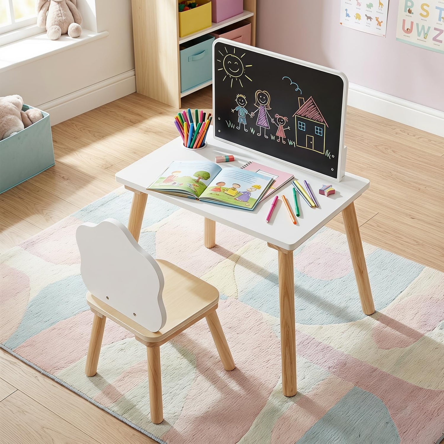 Kids Table and Chair Set, Toddler Activity Table
