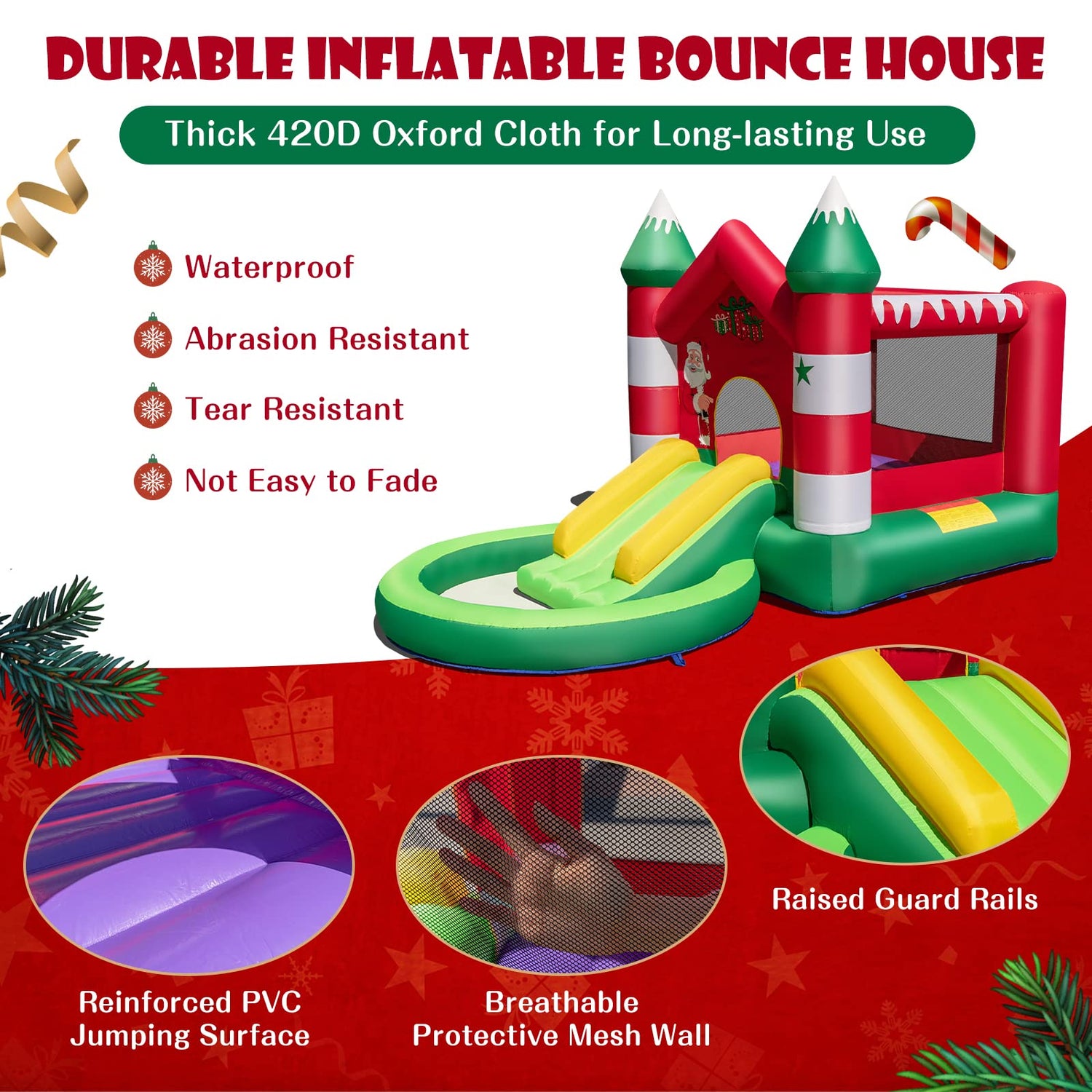 GYMAX Kids Bouncy Castle