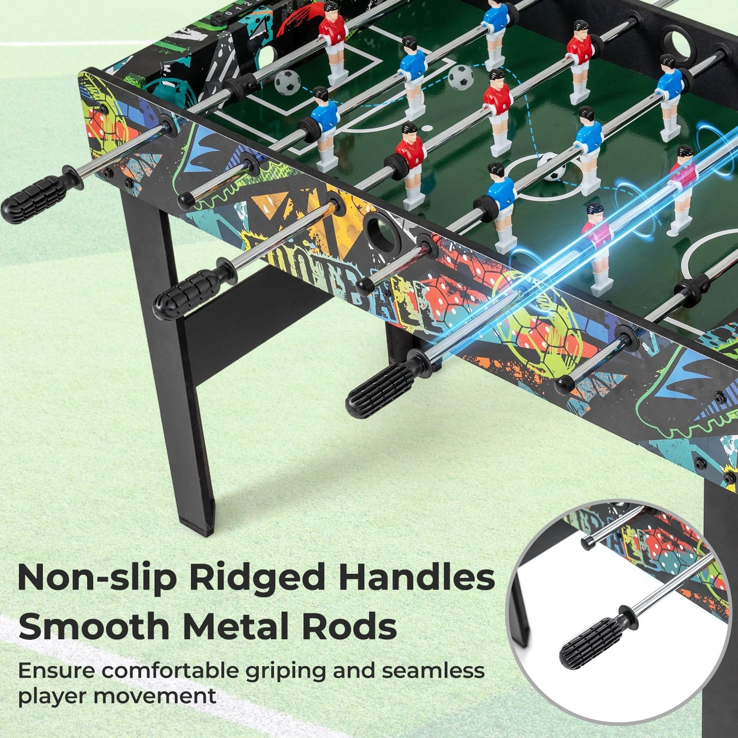 Mini Foosball Table with Score Keeper