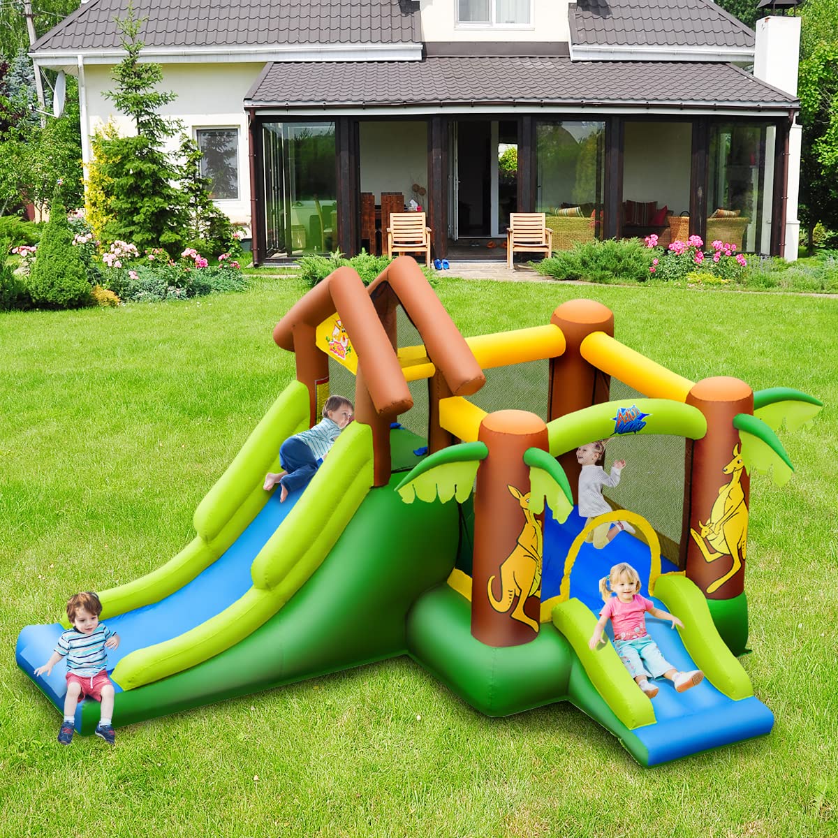 GYMAX Inflatable Bouncy House