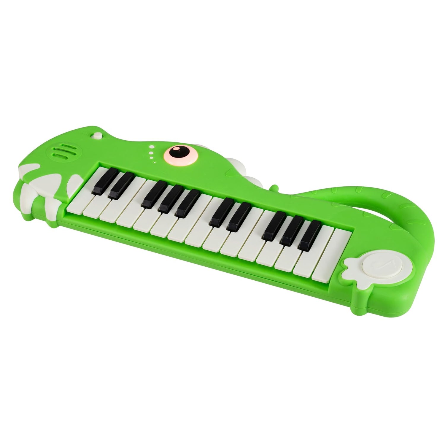 25 Key Portable Digital Piano with Built-in Music & Light (Dinosaur)