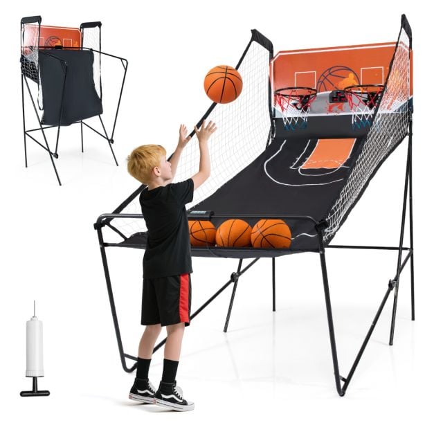 Kids Basketball Hoop Machine with 8 Exciting Playing Modes